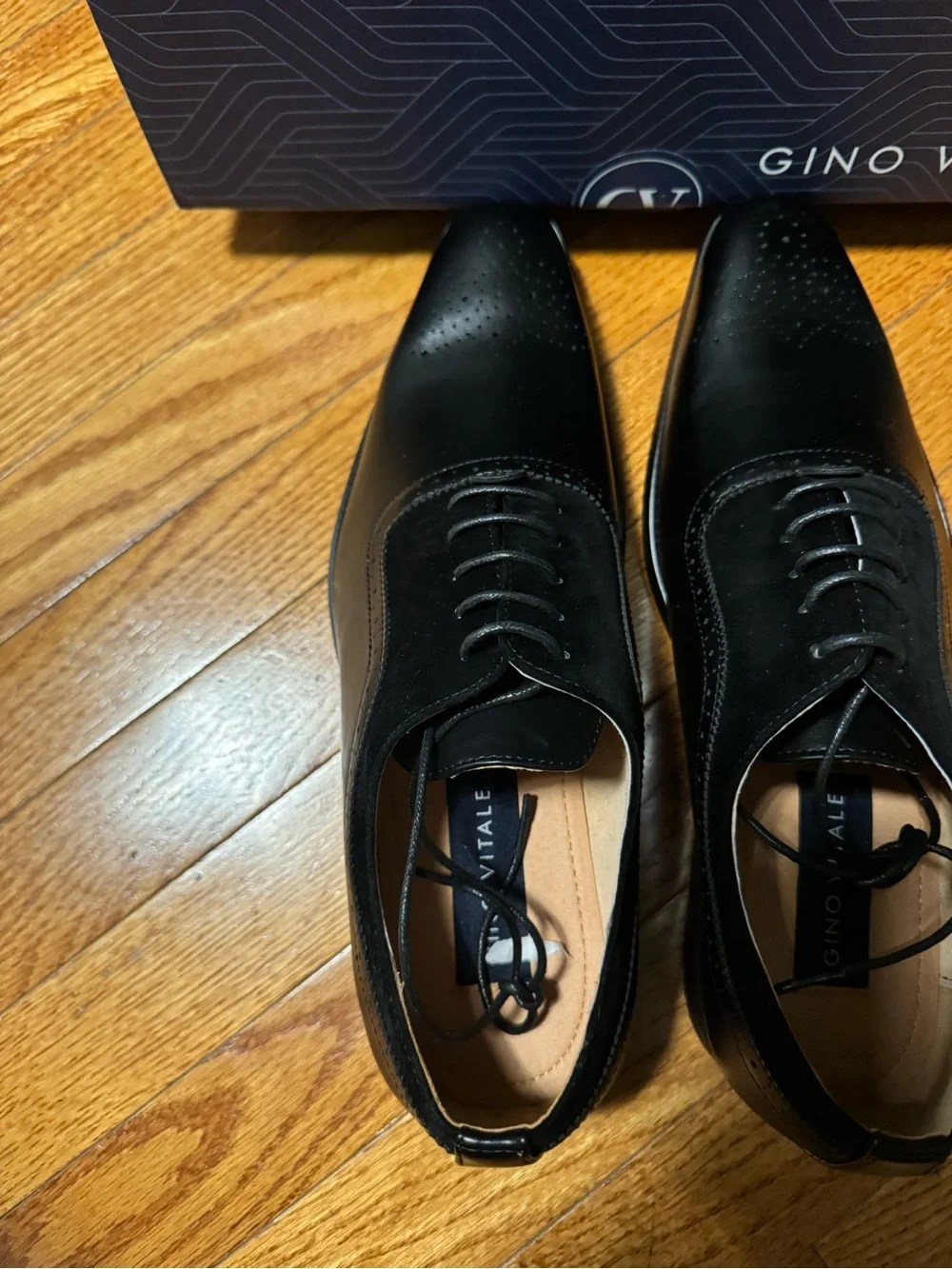 Gino Vitale Men’s Leather Shoes New Size 12